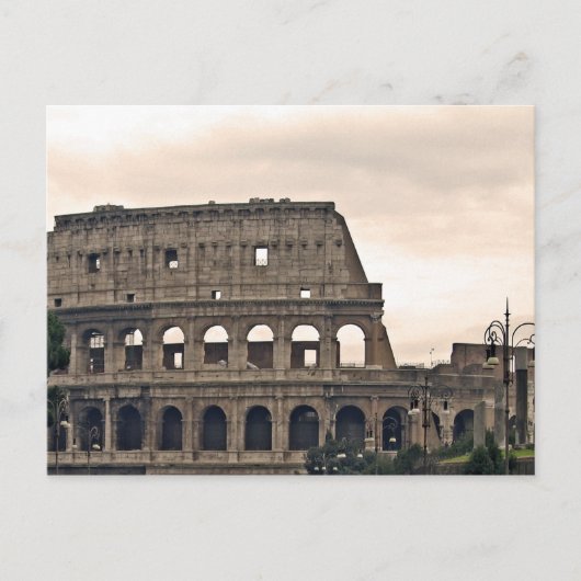 rome , colosseo briefkaart (Voorkant)