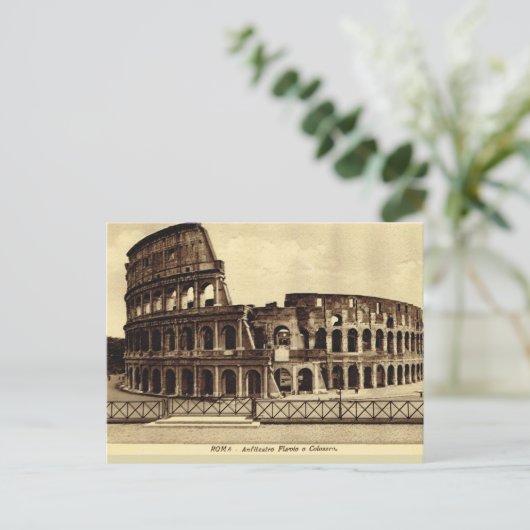 Rome, Colosseum 1890 Briefkaart (Staand voorkant)
