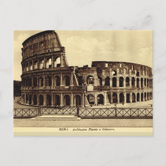 Rome, Colosseum 1890 Briefkaart (Voorkant)