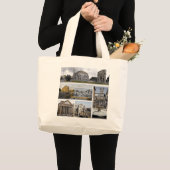 Rome ^ Colosseum - Arch of Constantine - Pantheon Grote Tote Bag (Voorkant (product))