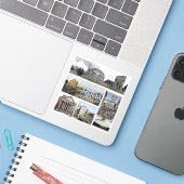 Rome ^ Colosseum - Arch of Constantine - Pantheon Sticker (Laptop met iPhone)