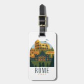 Rome Colosseum  Bagagelabel (Voorkant verticaal)