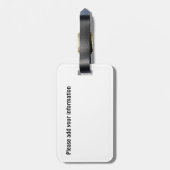 Rome Colosseum  Bagagelabel (Achterkant verticaal)