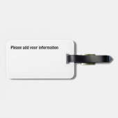 Rome Colosseum  Bagagelabel (Achterkant horizontaal)