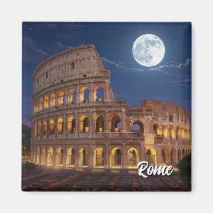 Rome Colosseum bij nacht Magneet