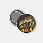 Rome - Colosseum bij nachtmagneet Magneet (Voorkant / Achterkant)
