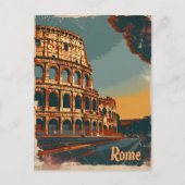 Rome Colosseum  Briefkaart (Voorkant)