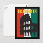 Rome Colosseum Briefkaart (Voorkant / Achterkant)