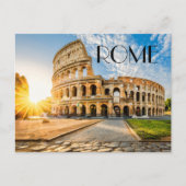 Rome Colosseum Briefkaart (Voorkant)