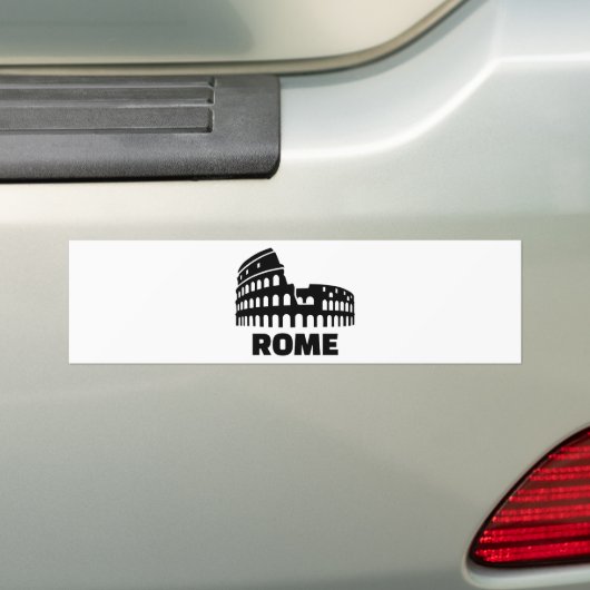 Rome colosseum bumpersticker (Op auto)