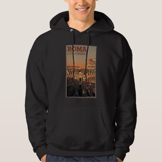 Rome - Colosseum en de maan Hoodie (Voorkant)