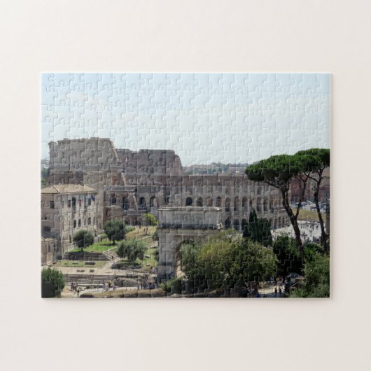Rome Colosseum en Roman Forum Puzzle Legpuzzel (Horizontaal)