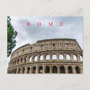 Rome Colosseum gedeeltelijke zicht ansichtkaart Briefkaart