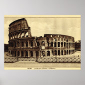 Rome, Colosseum in c. 1900 Poster (Voorkant)