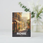 Rome Colosseum Italië Briefkaart (Staand voorkant)