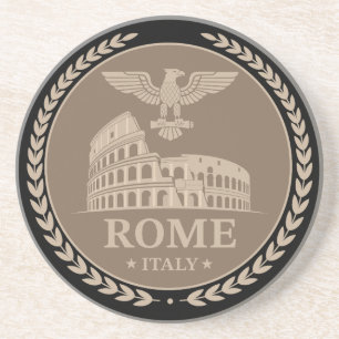 Rome Colosseum Italië Europa Zandsteen Onderzetter