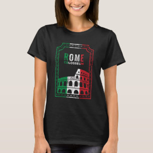 Rome Colosseum Italië Italia Amfitheater Anc T-shirt