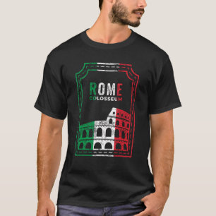 Rome Colosseum Italië Italia Amfitheater Anc T-shirt