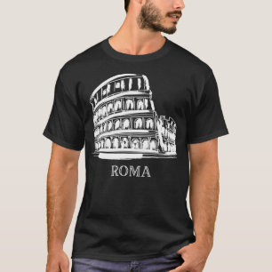 Rome Colosseum Italië Italia Romeins Amfitheater I T-shirt