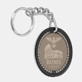 Rome Colosseum Italy Europe Sleutelhanger (Voorkant Links)