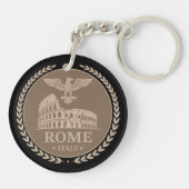 Rome Colosseum Italy Europe Sleutelhanger (Achterkant)