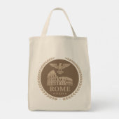 Rome Colosseum Italy Europe Tote Bag (Achterkant)