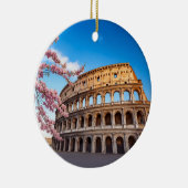 Rome Colosseum Italy Painted Keramisch Ornament (Rechts)