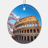Rome Colosseum Italy Painted Keramisch Ornament (Links)