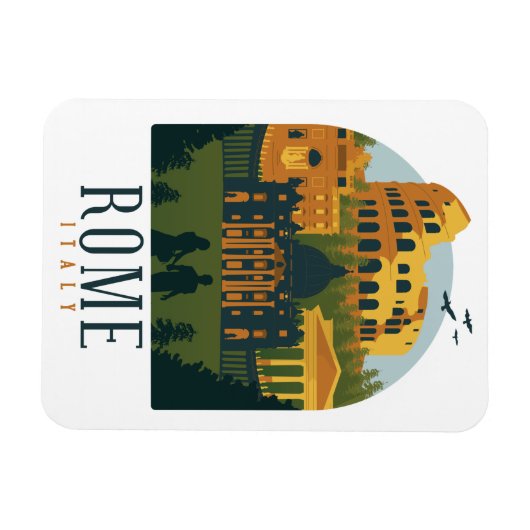Rome Colosseum  Magneet (Horizontaal)