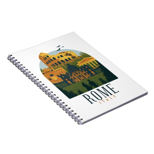 Rome Colosseum  Notitieboek (Rechterzijde)