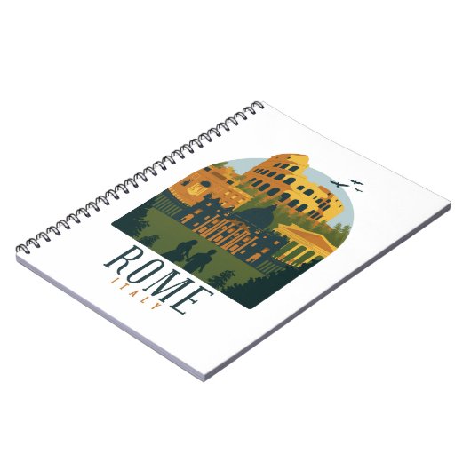 Rome Colosseum  Notitieboek (Linkerzijde)