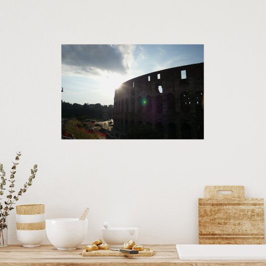 Rome Colosseum Poster Print (Keuken)