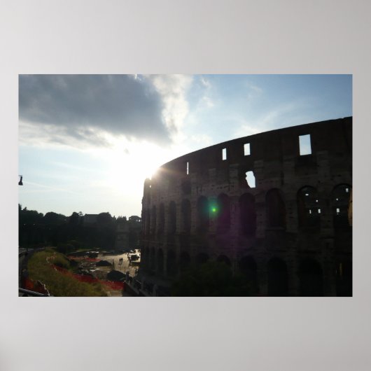 Rome Colosseum Poster Print (Voorkant)