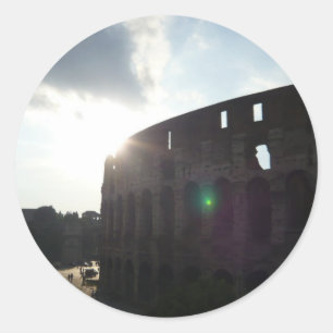 Rome Colosseum Ronde Sticker