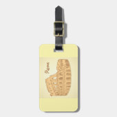 Rome Colosseum Schets Bagagelabel (Voorkant verticaal)