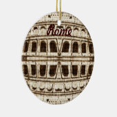Rome, Colosseum-sierbloem Keramisch Ornament (Rechts)