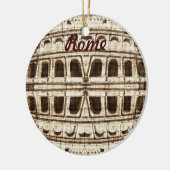 Rome, Colosseum-sierbloem Keramisch Ornament (Links)