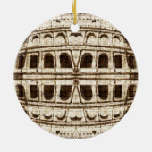 Rome, Colosseum-sierbloem Keramisch Ornament (Achterkant)