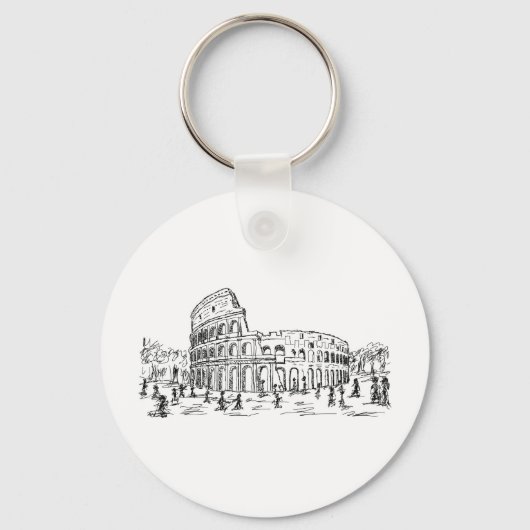 rome colosseum sleutelhanger (Voorkant)
