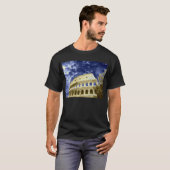 Rome Colosseum troebel blauw hemel 1 T-shirt (Voorkant volledig)
