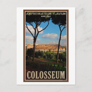 Rome - Colosseum uit Palatine Hill Briefkaart