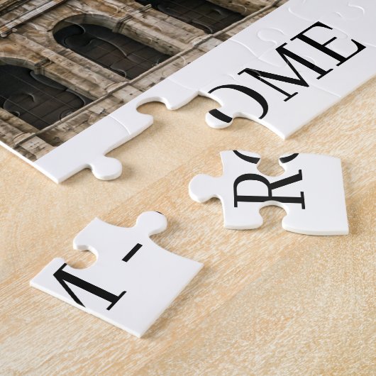 Rome Colosseum uitzicht puzzel Legpuzzel (Zijkant)