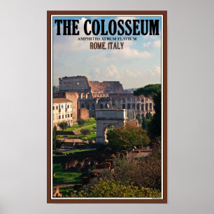 Rome - Colosseum van het Forum Poster