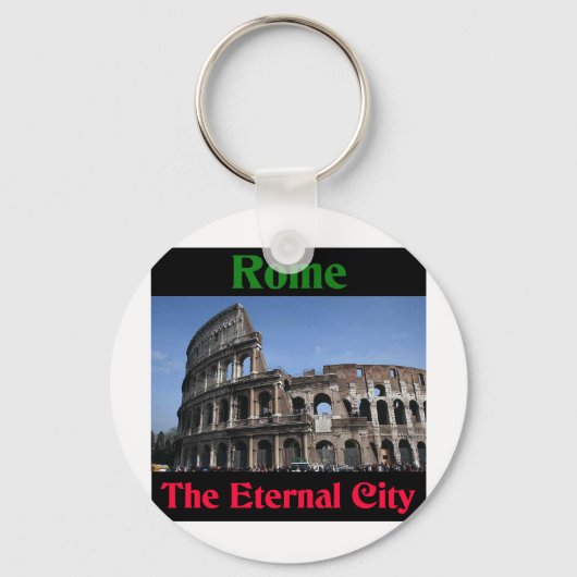 Rome de Eternal City.. Sleutelhanger (Voorkant)