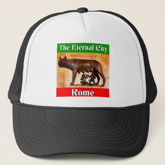 Rome de Eternal City Trucker Pet (Voorkant)