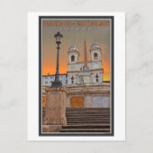 Rome - de Spaanse stappen Briefkaart (Voorkant)