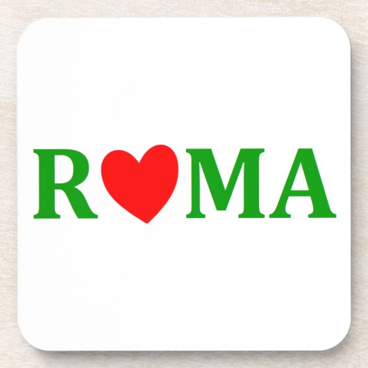 Rome Eeuwige Stad Drankjes Onderzetter (Voorkant)