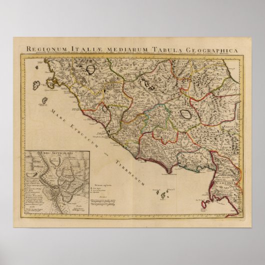 Rome en Italië Poster (Voorkant)