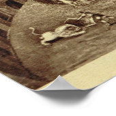 Rome, entertainment in het Colosseum Poster (Hoek)