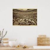 Rome, entertainment in het Colosseum Poster (Keuken)